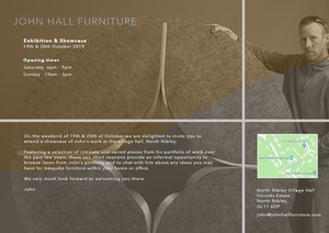 John Hall - Furniture exhibition and sale