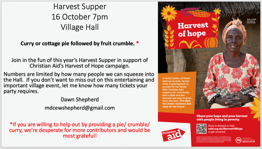 Harvest Supper